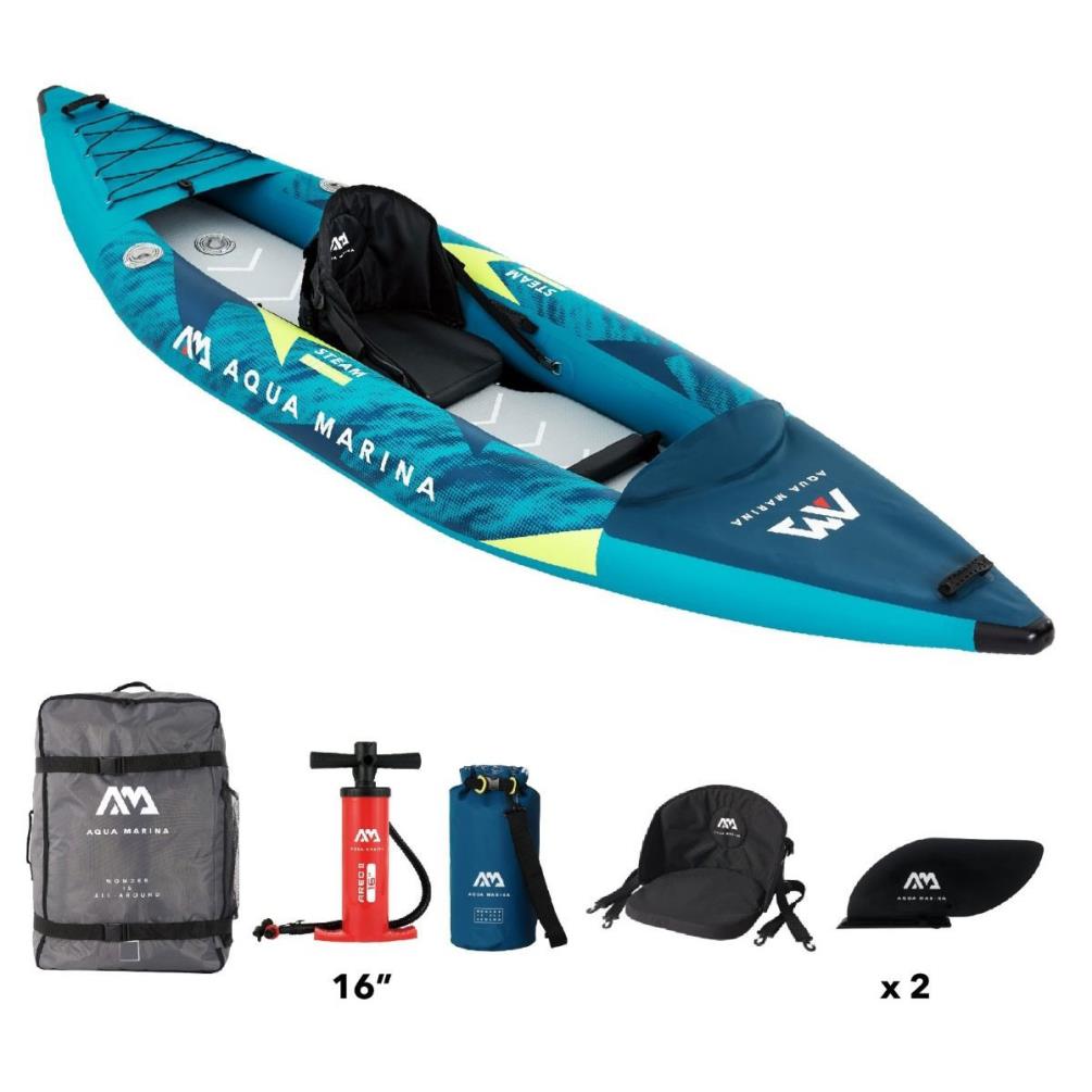 Aqua Marina Steam-312 1 Person Whitewater Kayak Extra Image 2